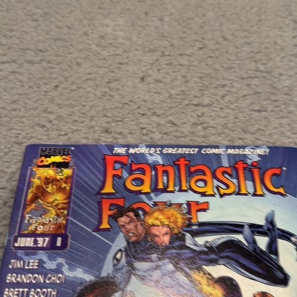 Fantastic Four #8 Marvel NM- Comic Book Inhumans Jim Lee & Branden Choi 1997 - Picture 3 of 7